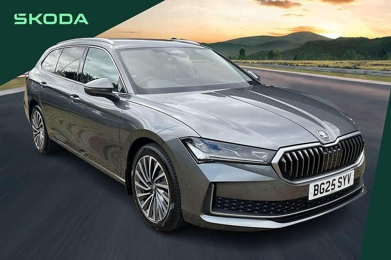 Grey Used 2025 Skoda Superb Estate | £39,695 - Image 1/4