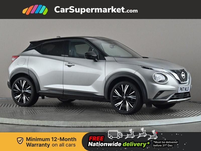 Silver Used 2021 Nissan Juke Tekna+ SUV | £14,697 (A bit pricey) - Image 1/3