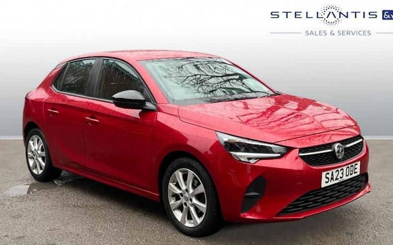 Used Vauxhall Corsa Design Edition 75 HP (55 kW) 2023 Red Hatchback