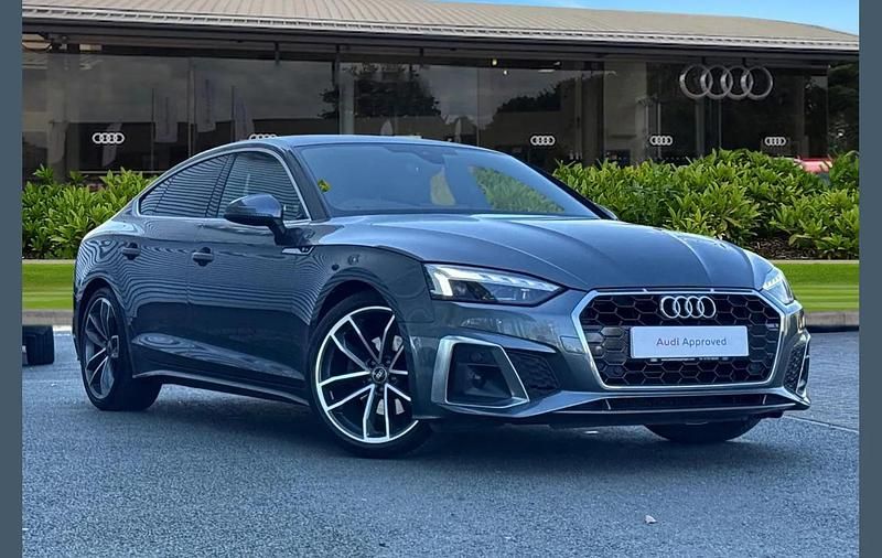 Used Audi A5 Sportback S-Line 161 HP (118 kW) 2023 Grey Hatchback