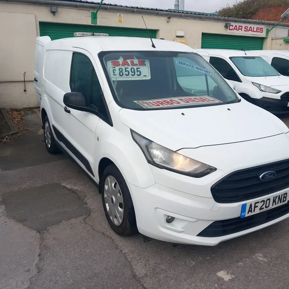 Used Ford Transit Trend 120 HP (88 kW) 2020 White Van
