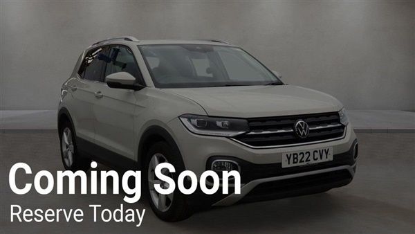 Grey Used 2022 VW T-Cross SEL SUV | £14,759 (Expensive) - Image 1/1