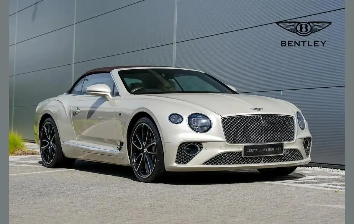 Used Bentley Continental GT Convertible 625 HP (459 kW) 2019 White Cabriolet