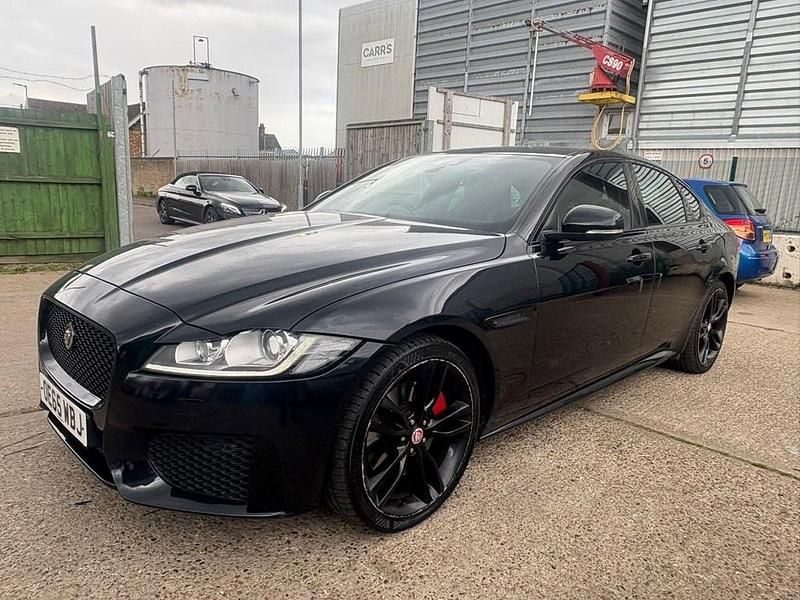 Used Jaguar XF S 300 HP (220 kW) 2016 Black Sedan