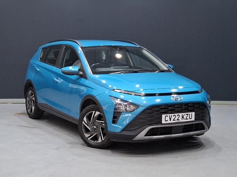 Turquoise Used 2022 Hyundai Bayon SE SUV | £12,798 (Fair price) - Image 1/4