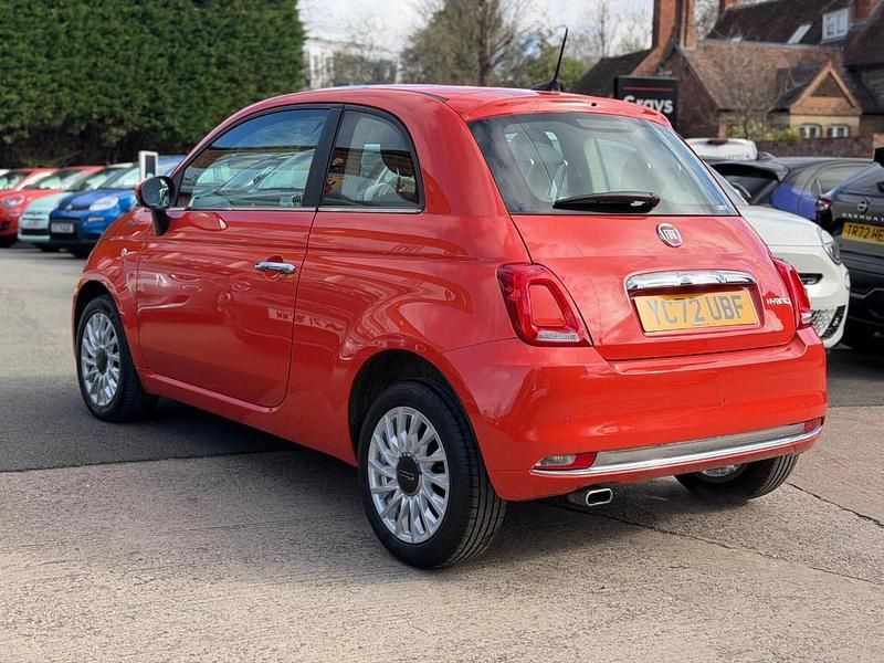 Used Fiat 500 Dolcevita 70 HP (51 kW) 2022 Red Hatchback