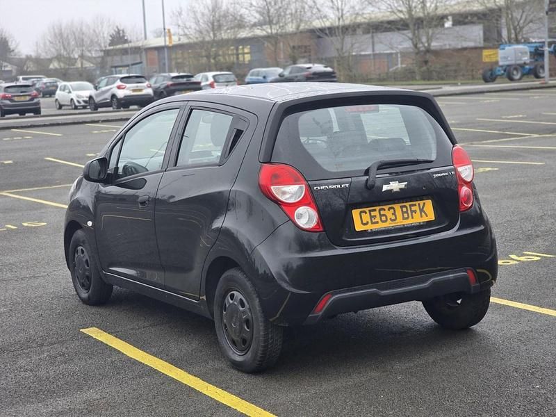 Used Chevrolet Spark LS 2013 Black Hatchback