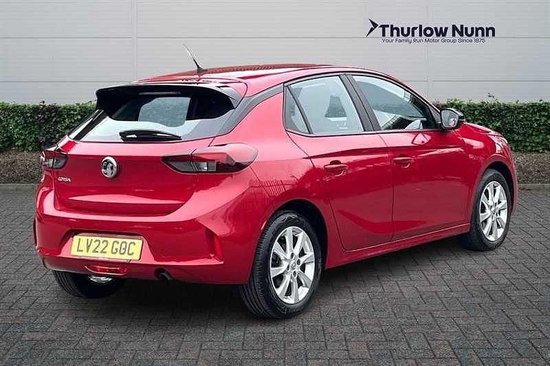 Used Vauxhall Corsa Edition 100 HP (73 kW) 2022 Red Hatchback