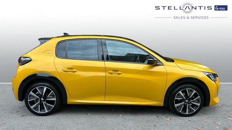 Yellow Used 2022 Peugeot 208 GT Hatchback | £12,353 (Fair price) - Image 1/4