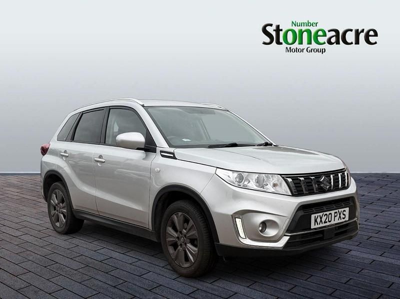 Silver Used 2020 Suzuki Vitara SZ-T SUV | £10,295 (Good price) - Image 1/2