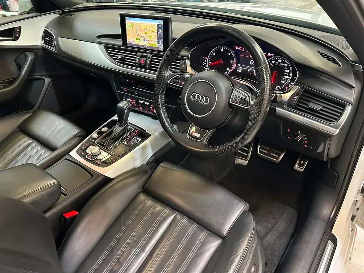 Used Audi A6 S-Line 190 HP (139 kW) 2017 White Estate