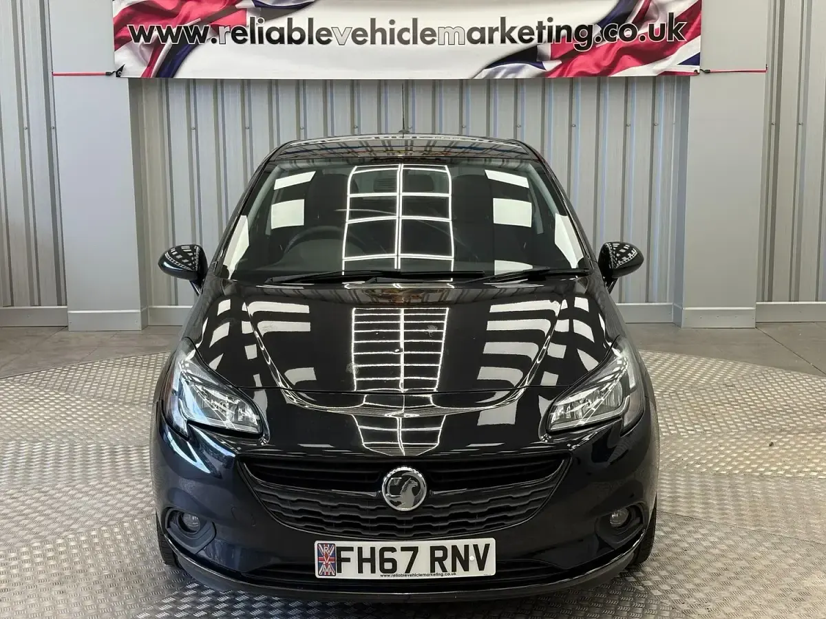 Used Vauxhall Corsa Edition 75 HP (55 kW) 2018 Black Hatchback