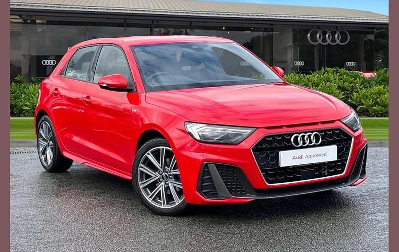Used Audi A1 S-Line 110 HP (80 kW) 2023 Red SUV