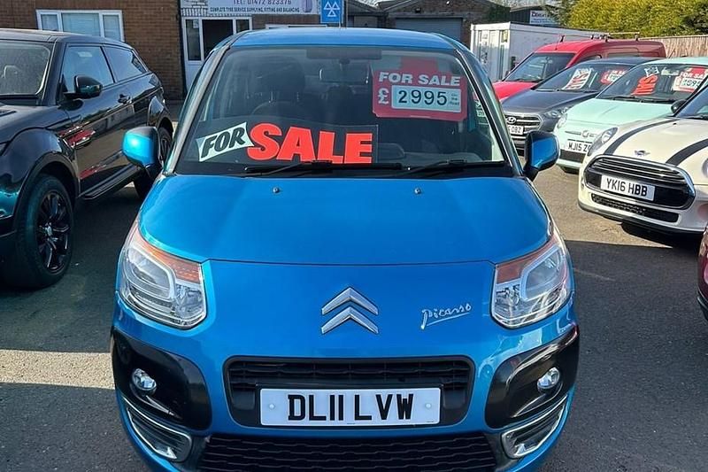 Used Citroën C3 Picasso VTR Sport 90 HP (66 kW) 2011 Blue MPV