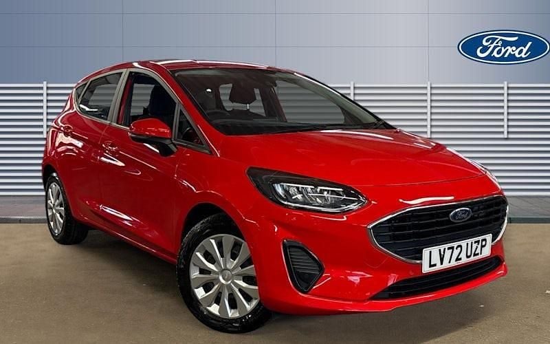 Red Used 2022 Ford Fiesta Trend Hatchback | £12,226 (Good price) - Image 1/4