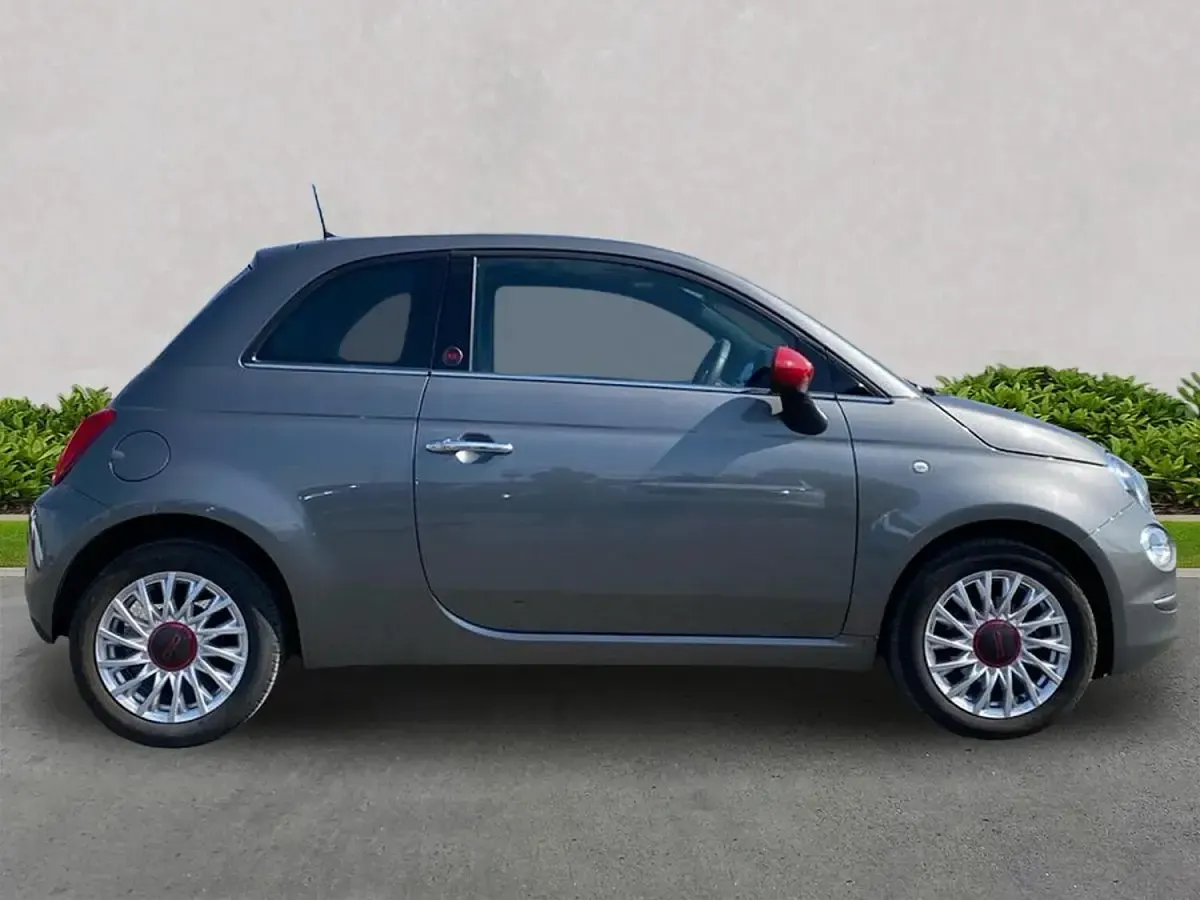 Used Fiat 500 Red 70 HP (51 kW) 2022 Grey Hatchback