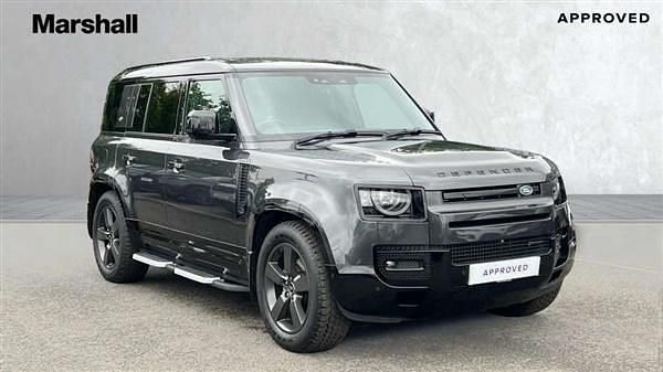 Premium metallic carpathian grey Used 2023 Land Rover Defender HSE Dynamic SUV | £64,402 (A bit pricey) - Image 1/4
