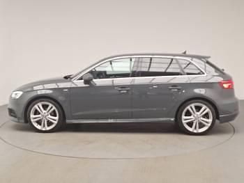 Used Audi A3 S-Line 150 HP (110 kW) 2019 Grey Sedan