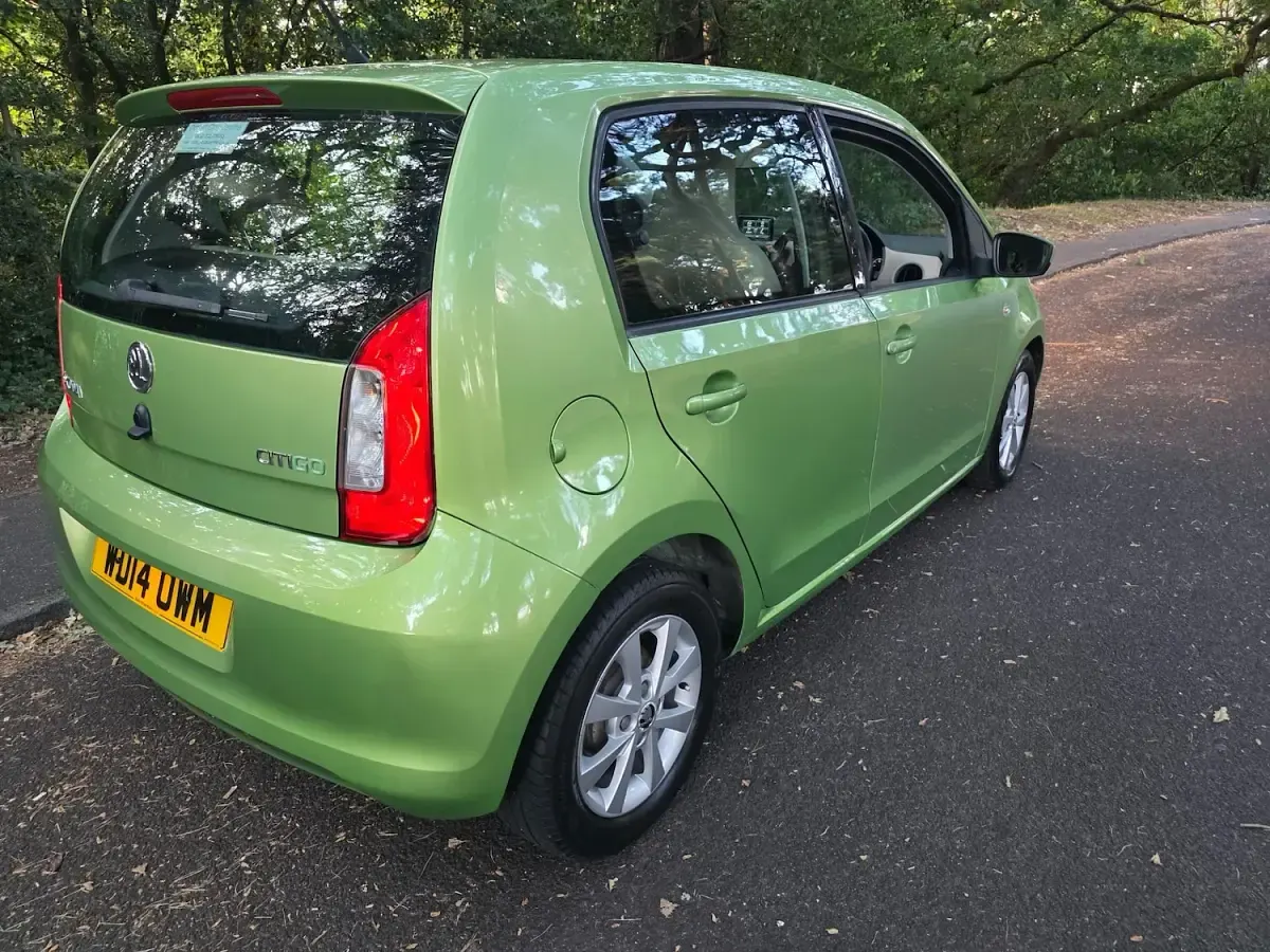 Used Skoda Citigo Elegance 2014 Green Hatchback