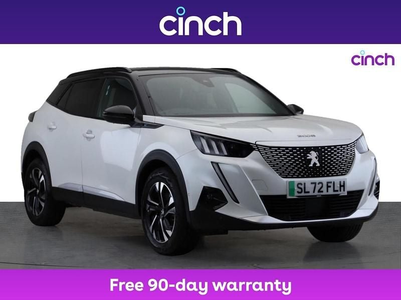White Used 2022 Peugeot 2008 GTi SUV | £12,299 (Fair price) - Image 1/3