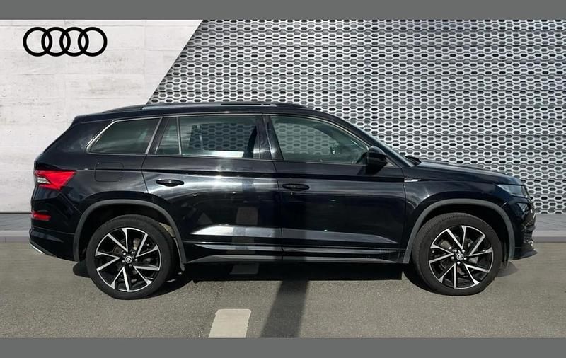 Used Skoda Kodiaq SportLine 150 HP (110 kW) 2019 Black SUV