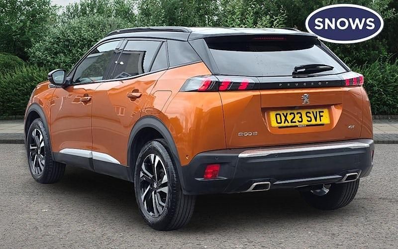Used Peugeot 2008 GTi 131 HP (96 kW) 2023 Orange SUV