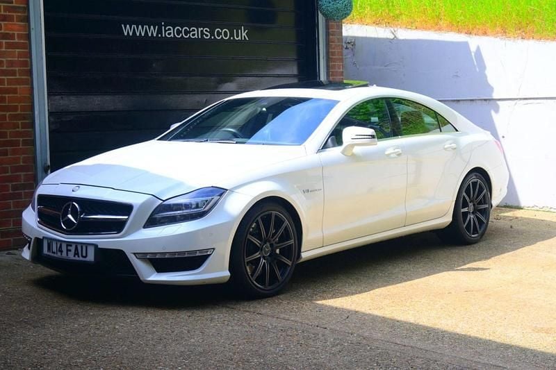 White Used 2014 Mercedes CLS63 AMG AMG Coupe | £19,995 - Image 1/4