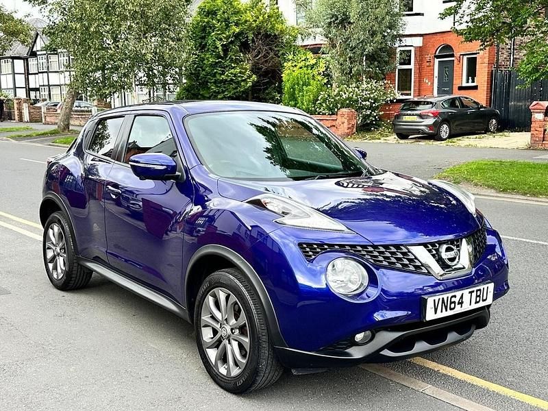 Blue Used 2014 Nissan Juke Tekna SUV | £7,250 (Fair price) - Image 1/4