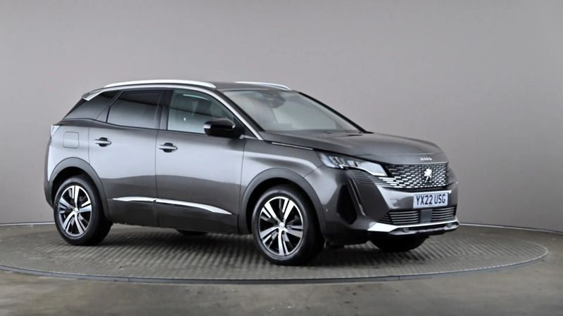 Grey Used 2022 Peugeot 3008 Allure Premium Hatchback | £17,698 (Good price) - Image 1/4