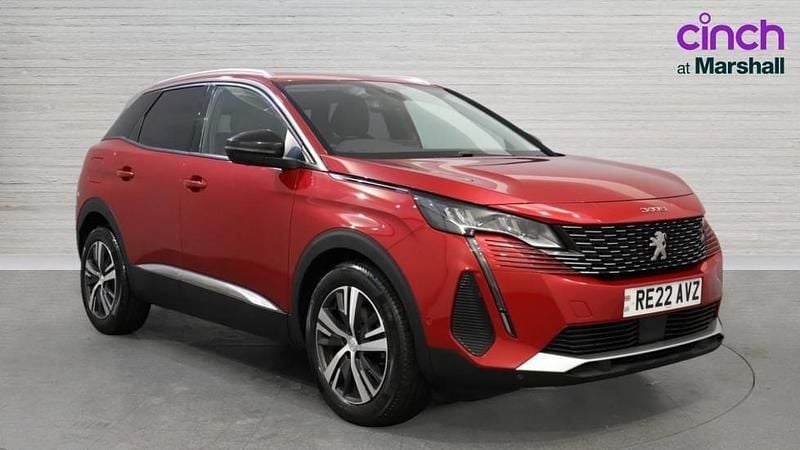 Red Used 2022 Peugeot 3008 Allure Premium Estate | £16,979 (Good price) - Image 1/4