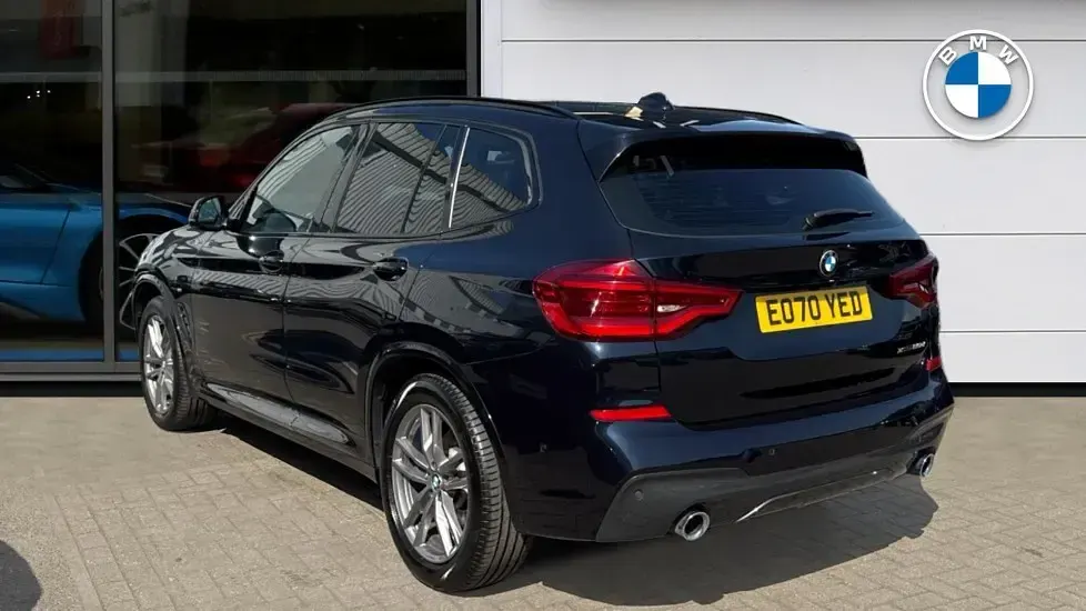 Used BMW X3 M Sport 187 HP (137 kW) 2020 Black SUV