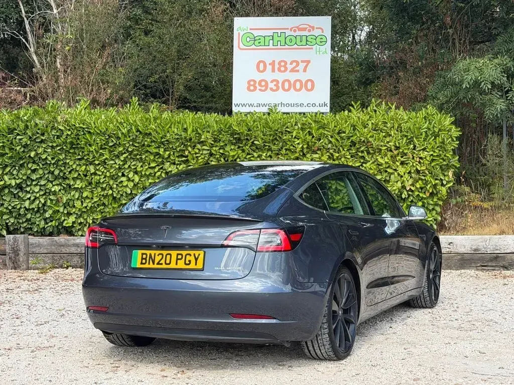 Used Tesla Model 3 Performance 461 kW (627 HP) 2020 Grey Sedan