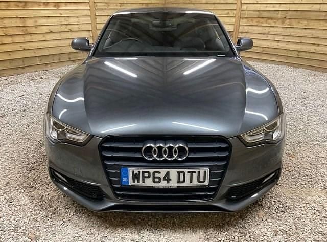 Used Audi A5 Black Edition 170 HP (125 kW) 2014 Grey Coupe
