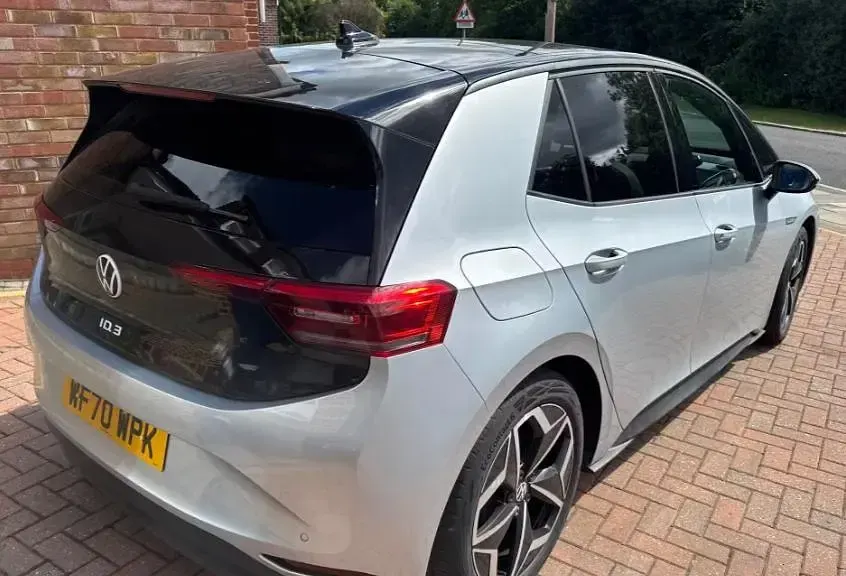 Used VW ID.3 Pro Performance 150 kW (204 HP) 2020 Silver Hatchback