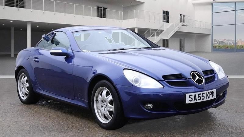 Blue Used 2005 Mercedes SLK200 Cabriolet | £2,999 (Fair price) - Image 1/3