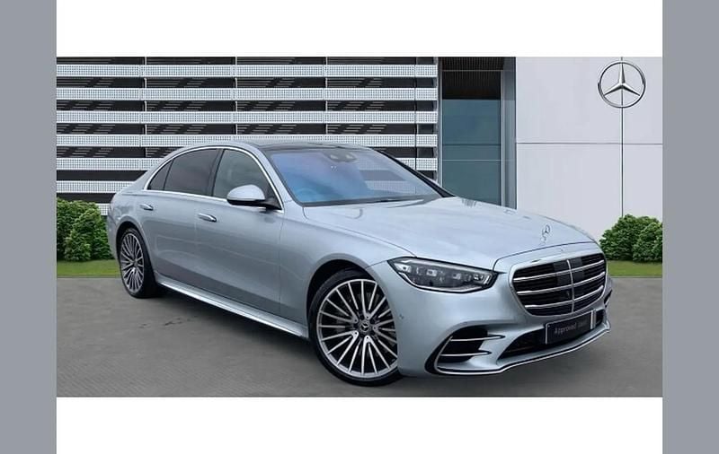 Used Mercedes S500L AMG line 429 HP (315 kW) 2022 Silver Sedan