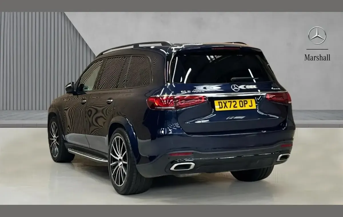 Used Mercedes GLS400 Night 330 HP (242 kW) 2022 Blue SUV