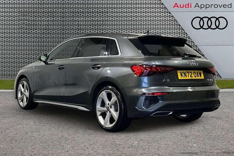 Used Audi A3 S-Line 190 HP (139 kW) 2022 Grey Hatchback