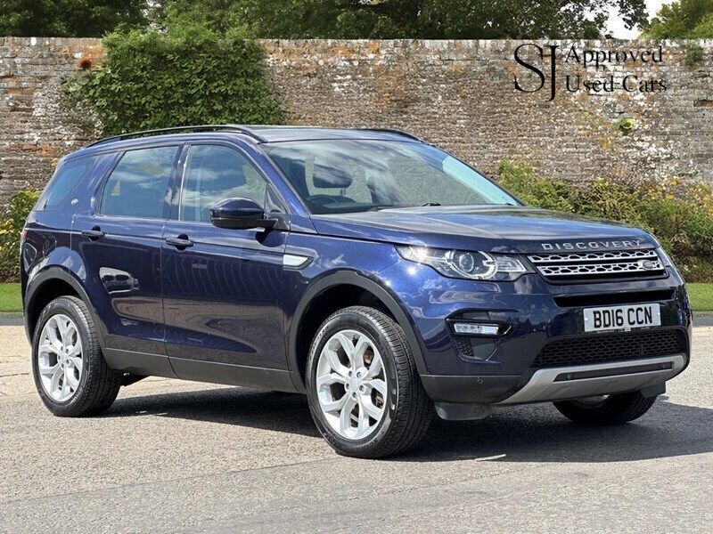 Blue Used 2016 Land Rover Discovery Sport HSE SUV | £9,980 (Good price) - Image 1/4