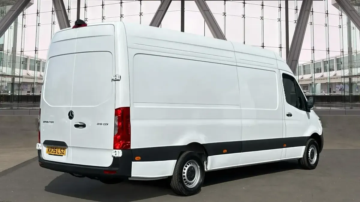 Used Mercedes Sprinter 150 HP (110 kW) 2025 White Van