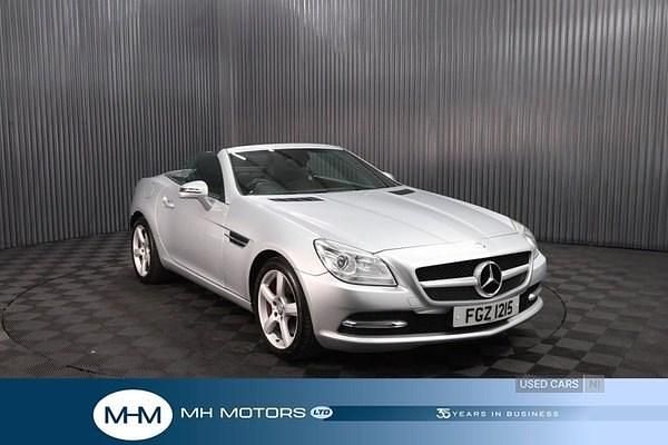 Silver Used 2014 Mercedes SLK250 Cabriolet | £7,950 (Fair price) - Image 1/4