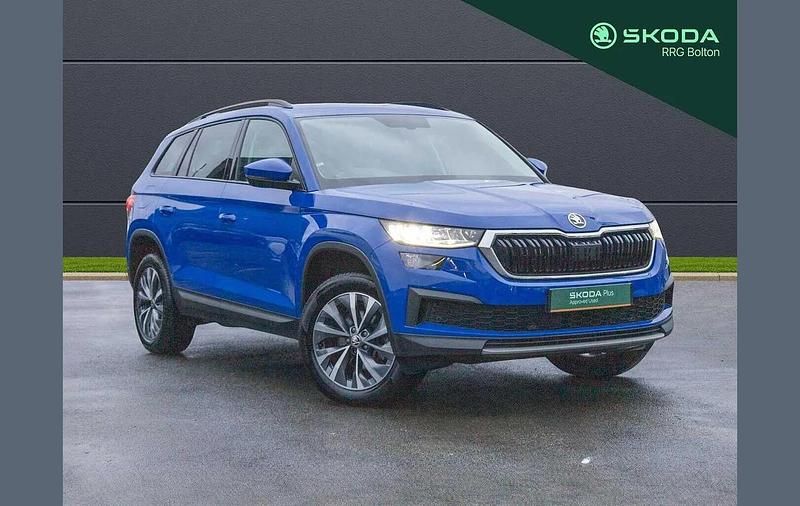 Energy blue Used 2022 Skoda Kodiaq SE Drive SUV | £21,995 (Super price) - Image 1/4