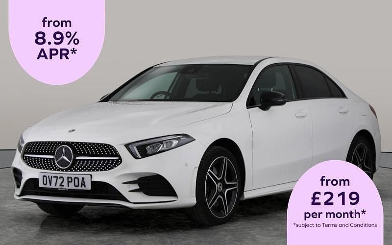White Used 2022 Mercedes A250 Executive Sedan | £15,813 (Good price) - Image 1/2