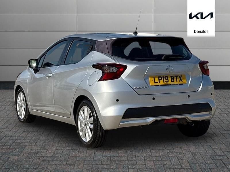Used Nissan Micra Acenta 100 HP (73 kW) 2019 Silver Hatchback