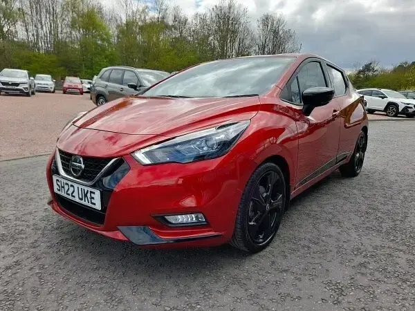 Used Nissan Micra 92 HP (67 kW) 2022 Red Hatchback