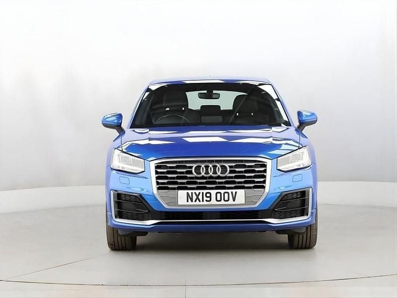 Begagnad Audi Q2 S-Line 150 HK (110 kW) 2019 Blå SUV