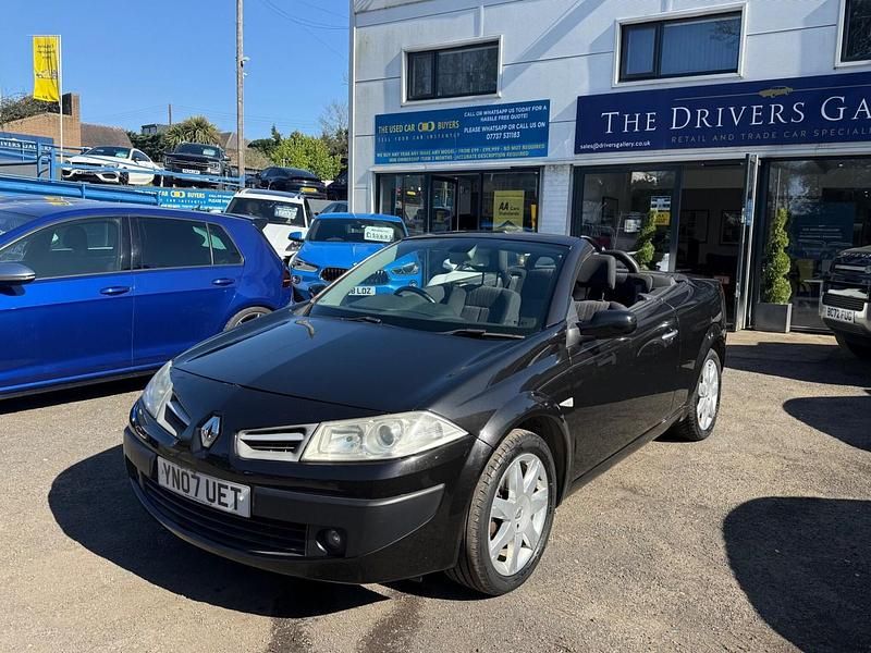 Used Renault Mégane Cabriolet Dynamique 2007 Black Cabriolet