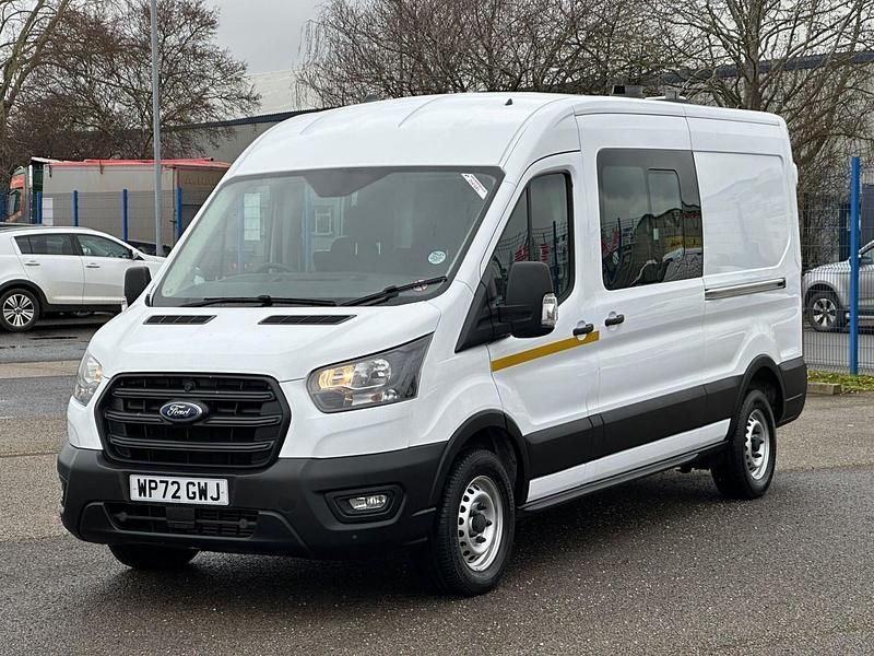 Used Ford Transit S 130 HP (95 kW) 2022 White Van