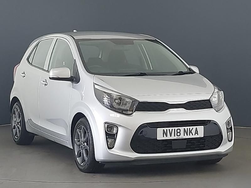 Silver Used 2018 Kia Picanto 3 Hatchback | £7,998 (Good price) - Image 1/4