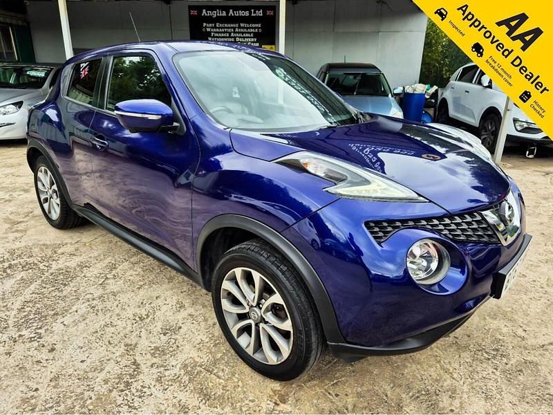 Blue Used 2017 Nissan Juke Tekna SUV | £6,390 (Fair price) - Image 1/3